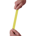 Squids 3155 Elastic Lanyard with Clamp, 2 lb Max Working Capacity, 18"-48" Long, Lime, 10/Pack