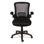 Alera Eb-E Series Swivel/tilt Mid-Back Mesh Chair, Supports Up To 275 Lb, 18.11" To 22.04" Seat Height, Black