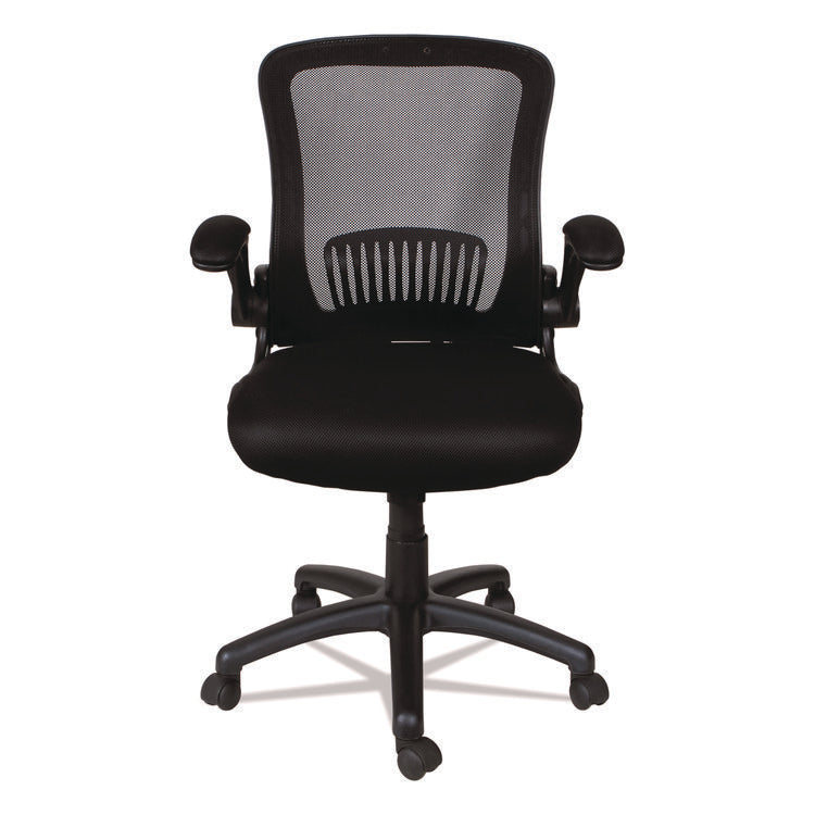 Alera Eb-E Series Swivel/tilt Mid-Back Mesh Chair, Supports Up To 275 Lb, 18.11" To 22.04" Seat Height, Black