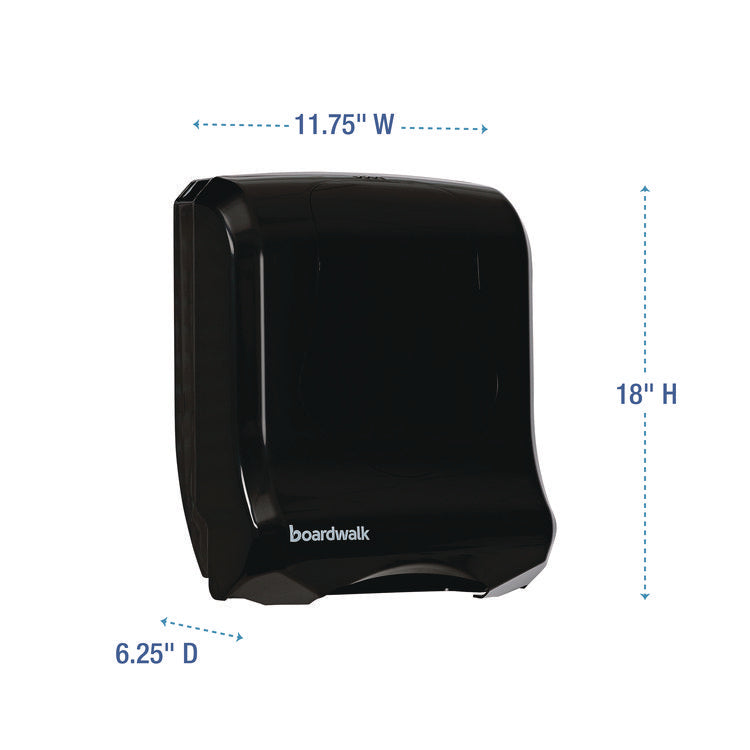 Ultrafold Multifold/c-Fold Towel Dispenser, 11.75 X 6.25 X 18, Black Pearl