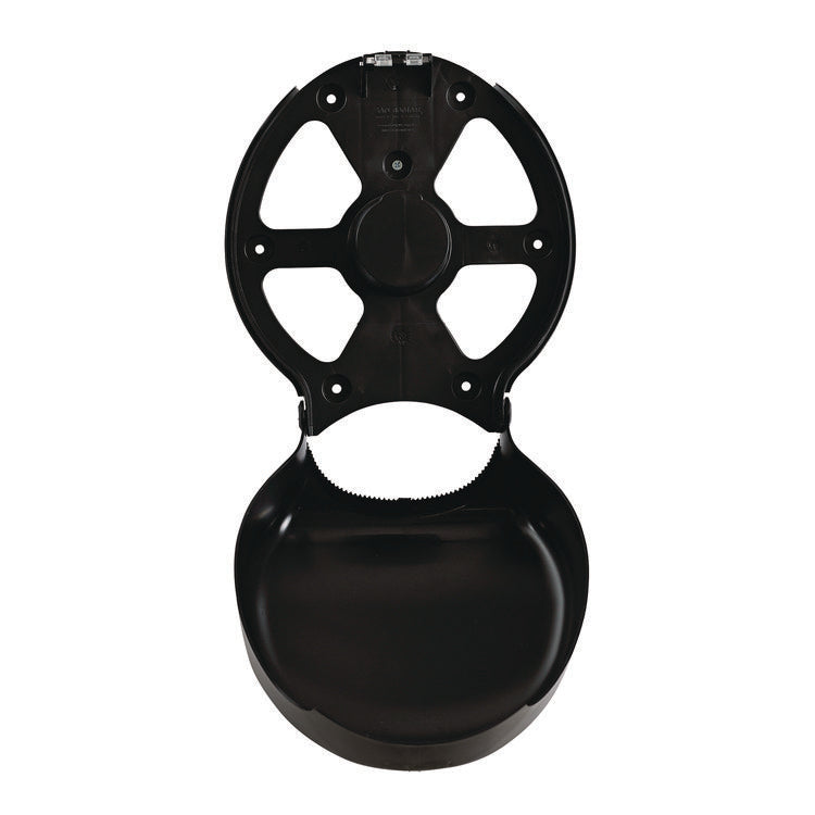Single Jumbo Toilet Tissue Dispenser, 11 x 6.25 x 12.25, Black