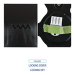 Single Jumbo Toilet Tissue Dispenser, 11 x 6.25 x 12.25, Black