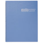 Recycled Academic Year Illustrated Monthly Planner, 10 x 7, Light Blue Cover, 12-Month (July to June): 2025 to 2026