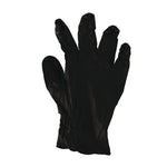 396 Series Disposable General-Purpose Nitrile Gloves, Powder-Free, X-Large, 4.4 mil Thick, 9.5" Long, Black, 100/BX, 10 BX/CT