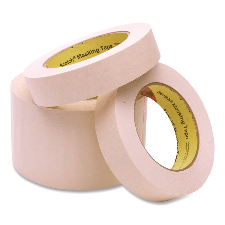 General Purpose Masking Tape 234, 3" Core, 24 mm x 55 m, Tan, 9/Pack