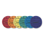 Ultra Foam Volleyball Set, 8" Diameter, Assorted Colors, 6/Set