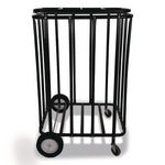 Compact Lockable Ball Locker, Metal, 176 lb Capacity, 22 x 28 x 43, Black