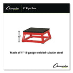 Plyo Box, 6" h, 13 x 13 Base