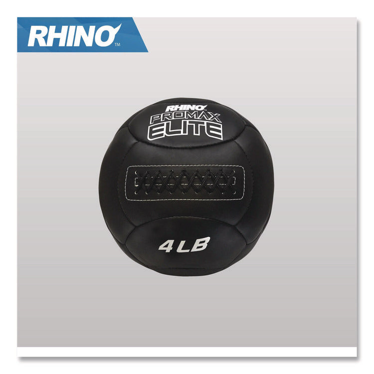 Rhino Promax Elite Medicine Ball, 4 lb, Black