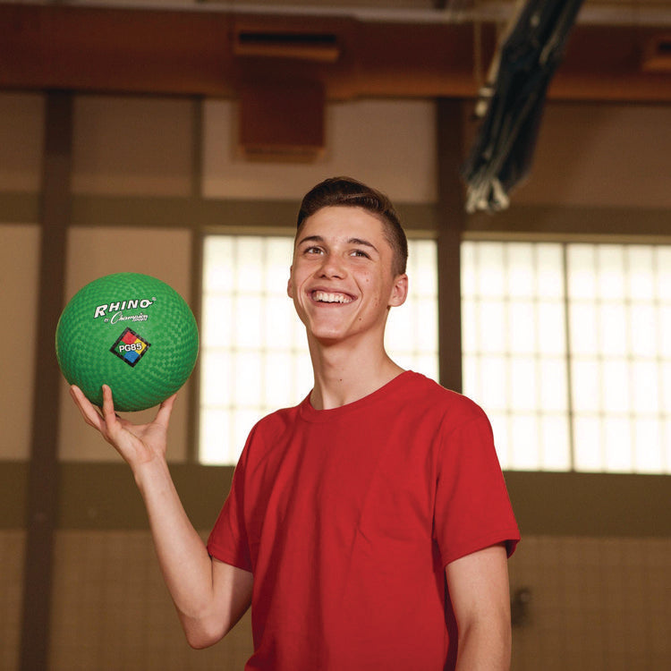 8.5" Playground Ball Set with Air Pump, Assorted Colors, 6/Set