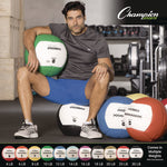 Rhino Promax Medicine Ball, 20 lb, Brown