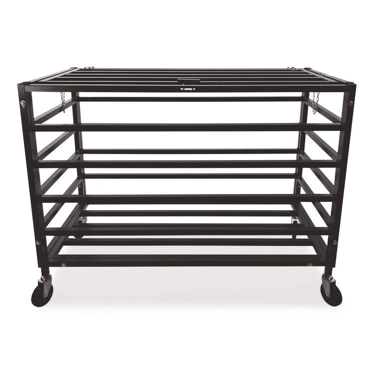 All Pro Lockable Ball Locker, Metal, 220 lb Capacity, 24 x 47 x 37, Black