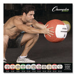 Rhino Promax Medicine Ball, 25 lb, Red