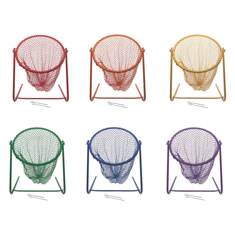 Multipurpose Target Net Set, 16" x 12.5", 15" Diameter, 6 Assorted Color Nets