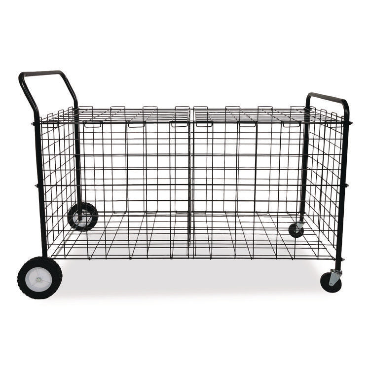 Double-Sided Lockable Ball Locker, Metal, 176 lb Capacity, 24 x 59 x 37, Black
