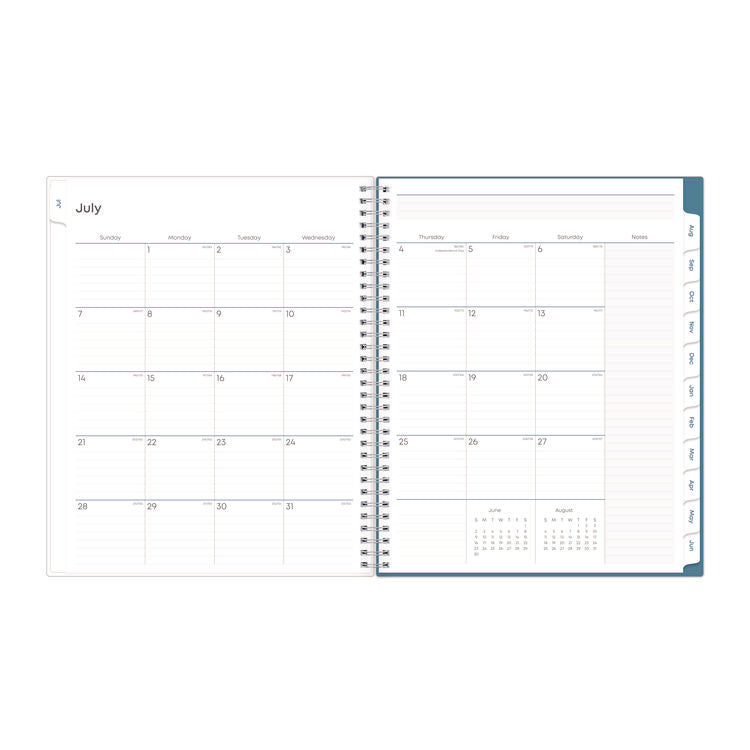Ditsy Dapple Light CYO Cover Weekly/Monthly Lesson Planner, 2025-2026, Nine Classes, Multicolor Cover, (70) 11 x 8.5 Pages