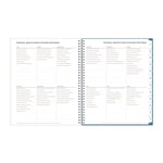 Ditsy Dapple Light CYO Cover Weekly/Monthly Lesson Planner, 2025-2026, Nine Classes, Multicolor Cover, (70) 11 x 8.5 Pages