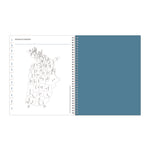 Ditsy Dapple Light CYO Cover Weekly/Monthly Lesson Planner, 2025-2026, Nine Classes, Multicolor Cover, (70) 11 x 8.5 Pages