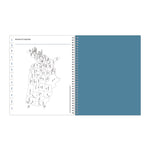 Teacher Dots CYO Cover Weekly/Monthly Lesson Planner, 2025 to 2026, Nine Classes, Multicolor Cover, (70) 11 x 8.5 Pages