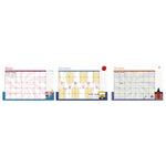 Seasonal Monthly Planner, Illustrated Seasons Artwork, 10 x 7, Light Blue Cover, 12-Month (Jan to Dec): 2025