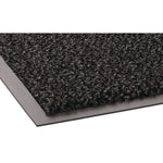 Dust-Star Microfiber Wiper Mat, 36 X 120, Charcoal