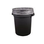 High-Density Waste Can Liners, 45 gal, 11 mic, 40" x 48", Natural, 250/Carton