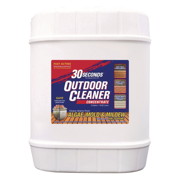 30 Second Outdoor Cleaner, Clean Scent, 1 gal Bottle