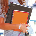 Wirebound Notebook, 5-Subject, Medium/College Rule, Assorted Cover Colors, (150) 9.5 x 6.63 Sheets, 6/Pack