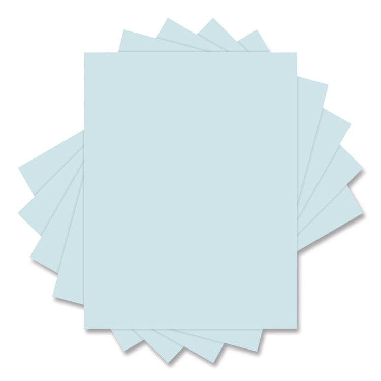 Deluxe Colored Paper, 20 lb Bond Weight, 8.5 x 11, Blue, 500 Sheets/Ream, 10 Reams/Carton