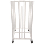 Deluxe Vertical Ball Cage, Fits Approximately 20 Balls, Metal, 20" x 20" x 48", White