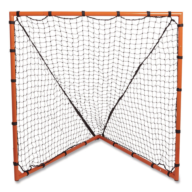 Backyard Lacrosse Goal and Net, 4 ft x 4 ft, 1.25" dia Frame