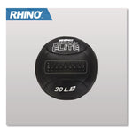 Rhino Promax Elite Medicine Ball, 30 lb, Black