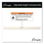 Adjustable Training Hurdle, 41" x 14", 1" Tube dia