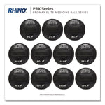 Rhino Promax Elite Medicine Ball, 8 lb, Black