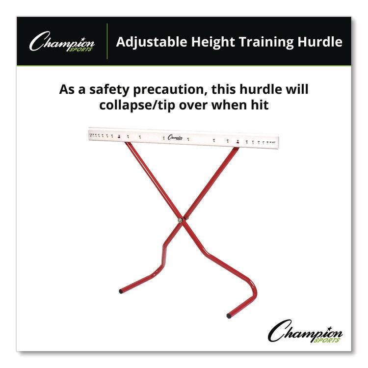 Adjustable Training Hurdle, 41" x 14", 1" Tube dia