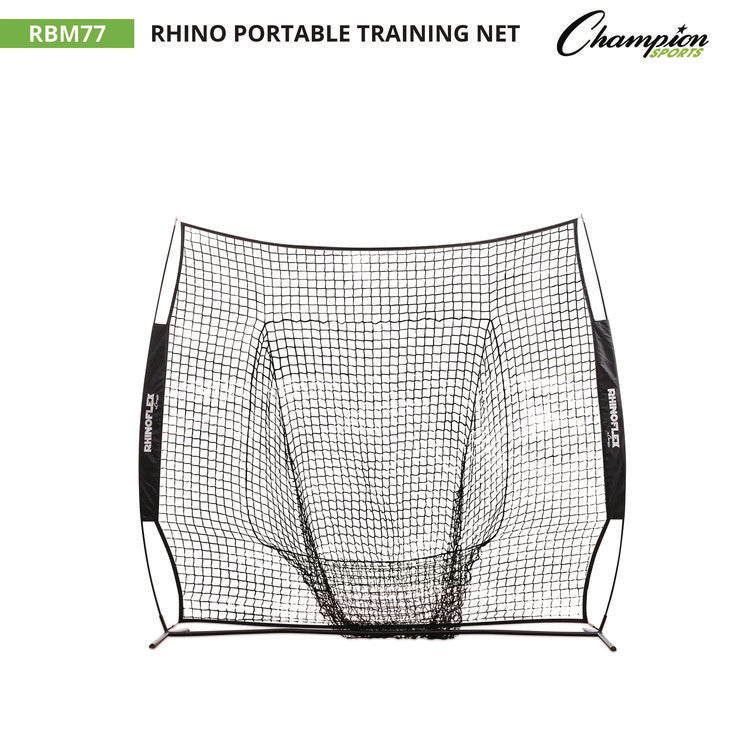 Rhino Portable Training Net, 7 ft x 7 ft