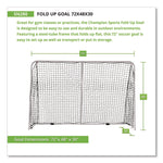 Fold Up Goal, 72" x 48"