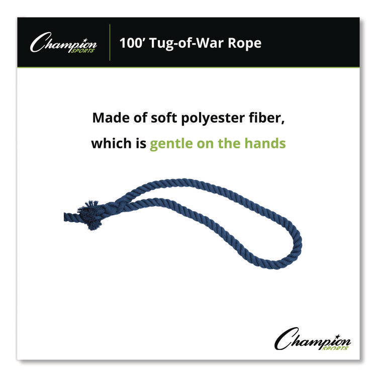 Tug-of-War Rope, 100 ft, 1" dia