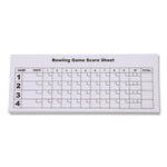 Plastic Bowling Pin Set, Assorted Colors, 10/Set