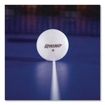 Table Tennis Balls, Official Size, White, 144/Carton