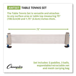 Anywhere Table Tennis Set, with Carry Bag