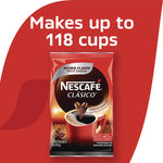 Clasico Dark Roast Instant Coffee, 8 oz Pouch