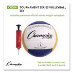 Tournament Series Volleyball Set, with Carry Bag