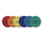 Ultra Foam Volleyball Set, 8" Diameter, Assorted Colors, 6/Set