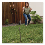 Steel Horseshoe Set, (4) Horseshoes/(2) 24" Stakes/Nylon Carry Bag