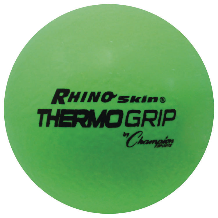 Rhino Skin Luminous, Spider and ThermoGrip Dodgeball Set, 6.3" Diameter, Assorted Colors, 6/Set