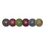Rhino Skin Spider Dodgeball Set, 6.3" Diameter, Assorted Colors, 6/Set