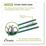 Tether Tennis Game Set, Two Paddles, Two Tennis Balls