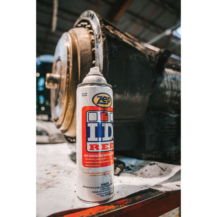 I.D. Red Aerosol, 13 oz Aerosol Spray. 12/Carton