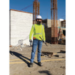 Chill-Its 6688 Type R Class 2 Cooling Hi-Vis Sun Shirt with UV Protection, Small, Lime